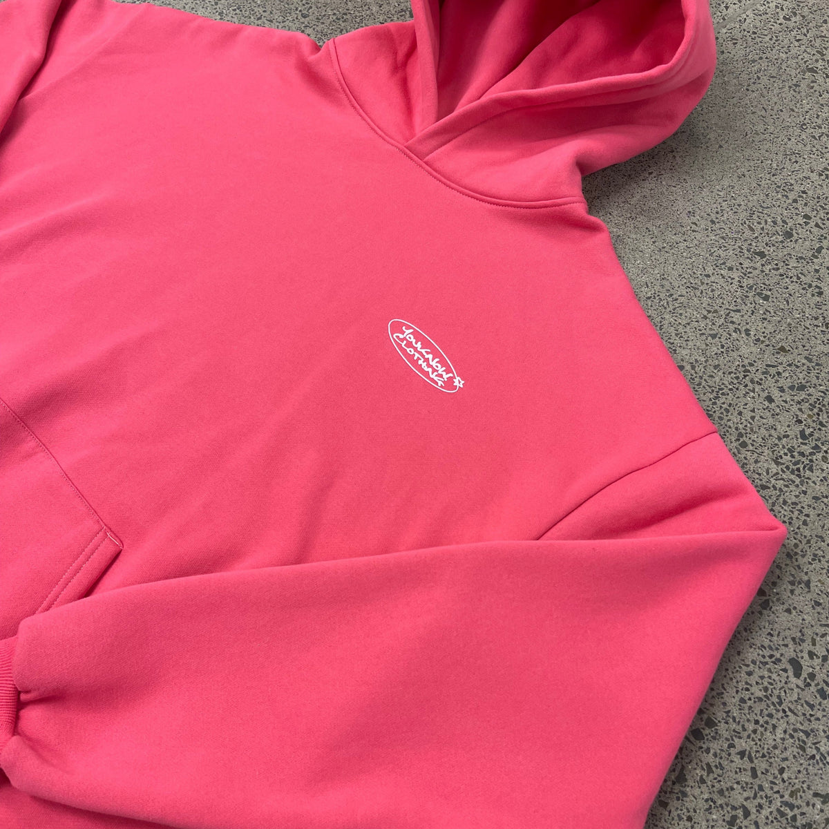 OUTERSPACE SAMPLE HOODIE | PINK