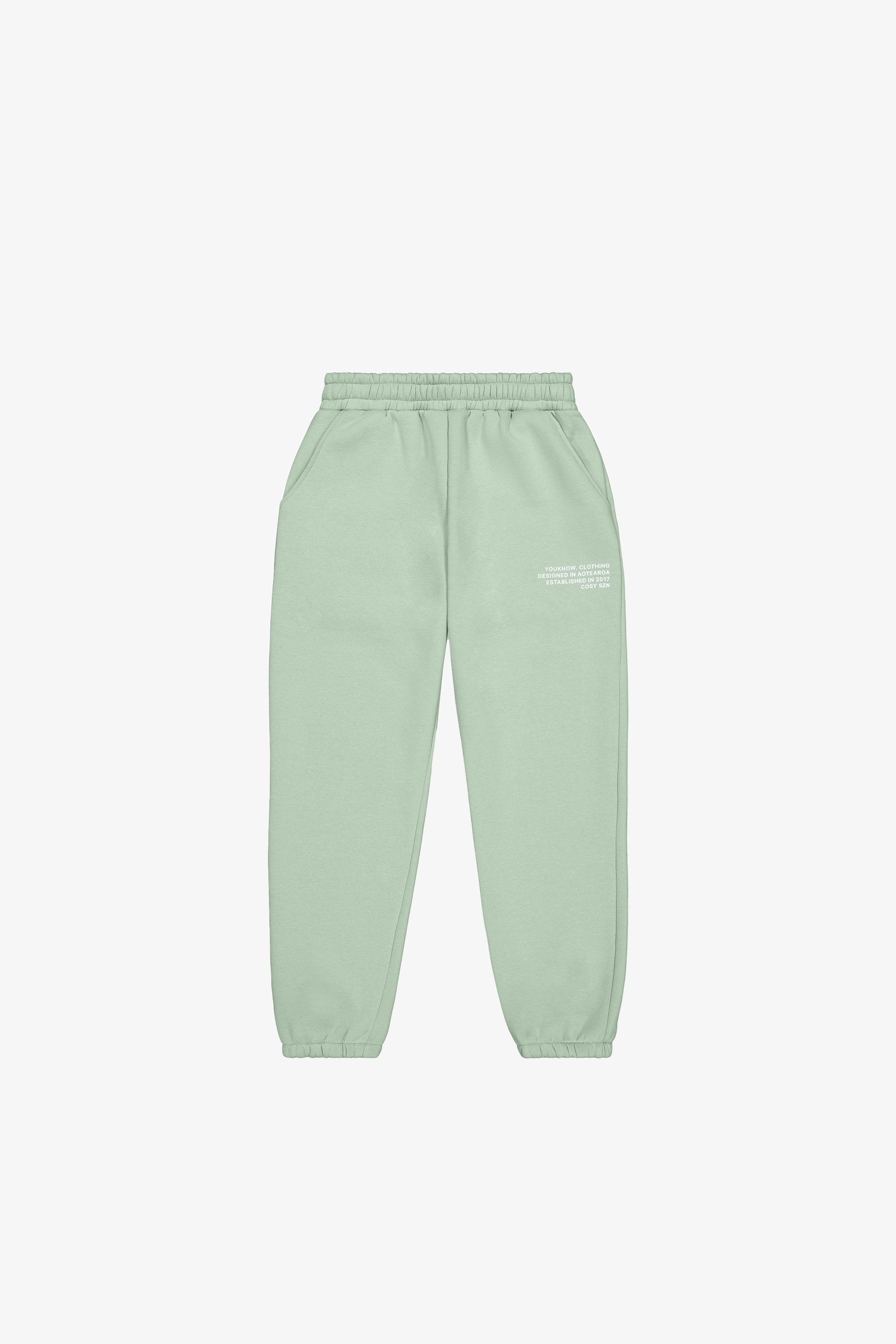 COSY SWEATPANTS | SAGE