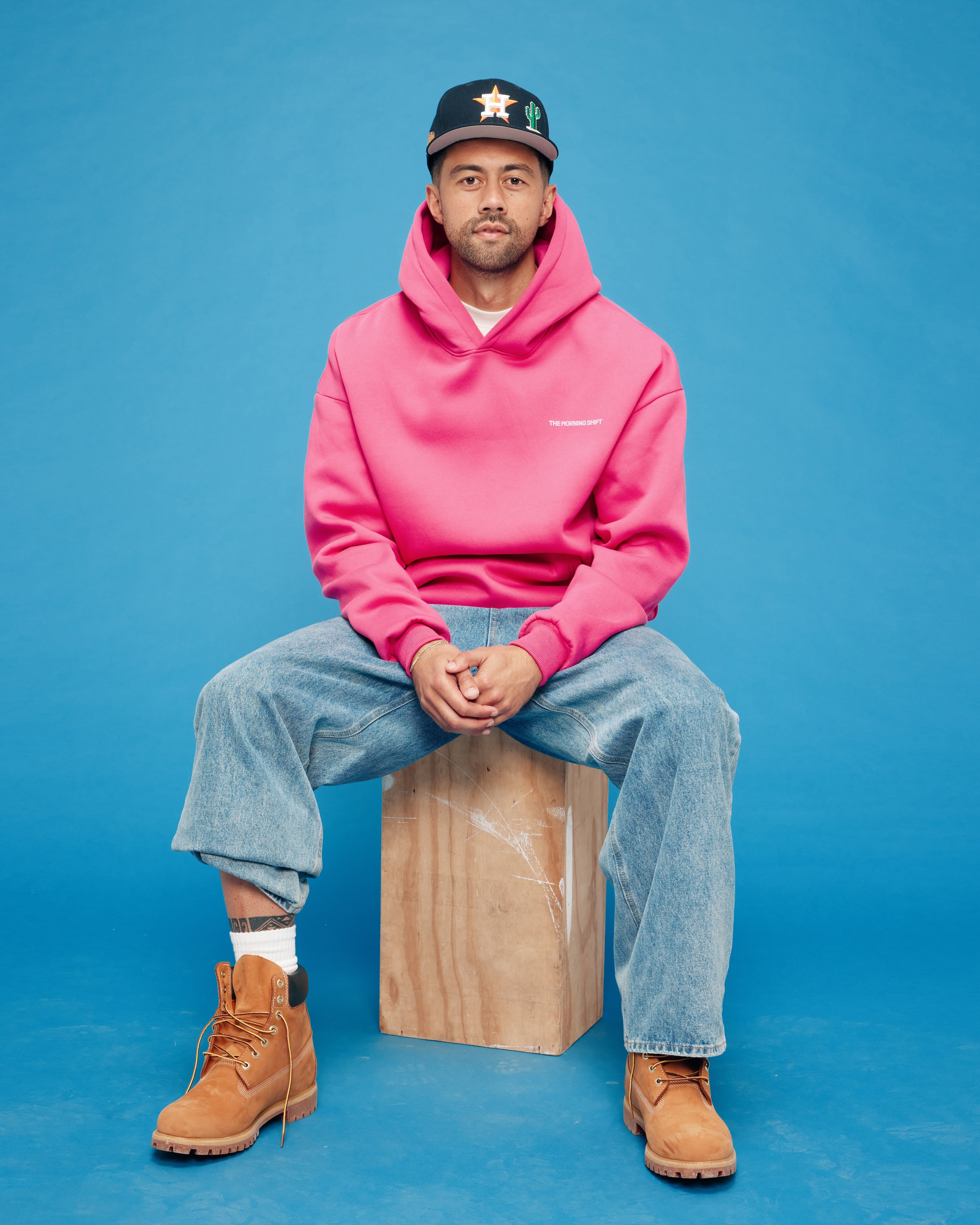 TMS SUMMER HOODIE | PINK