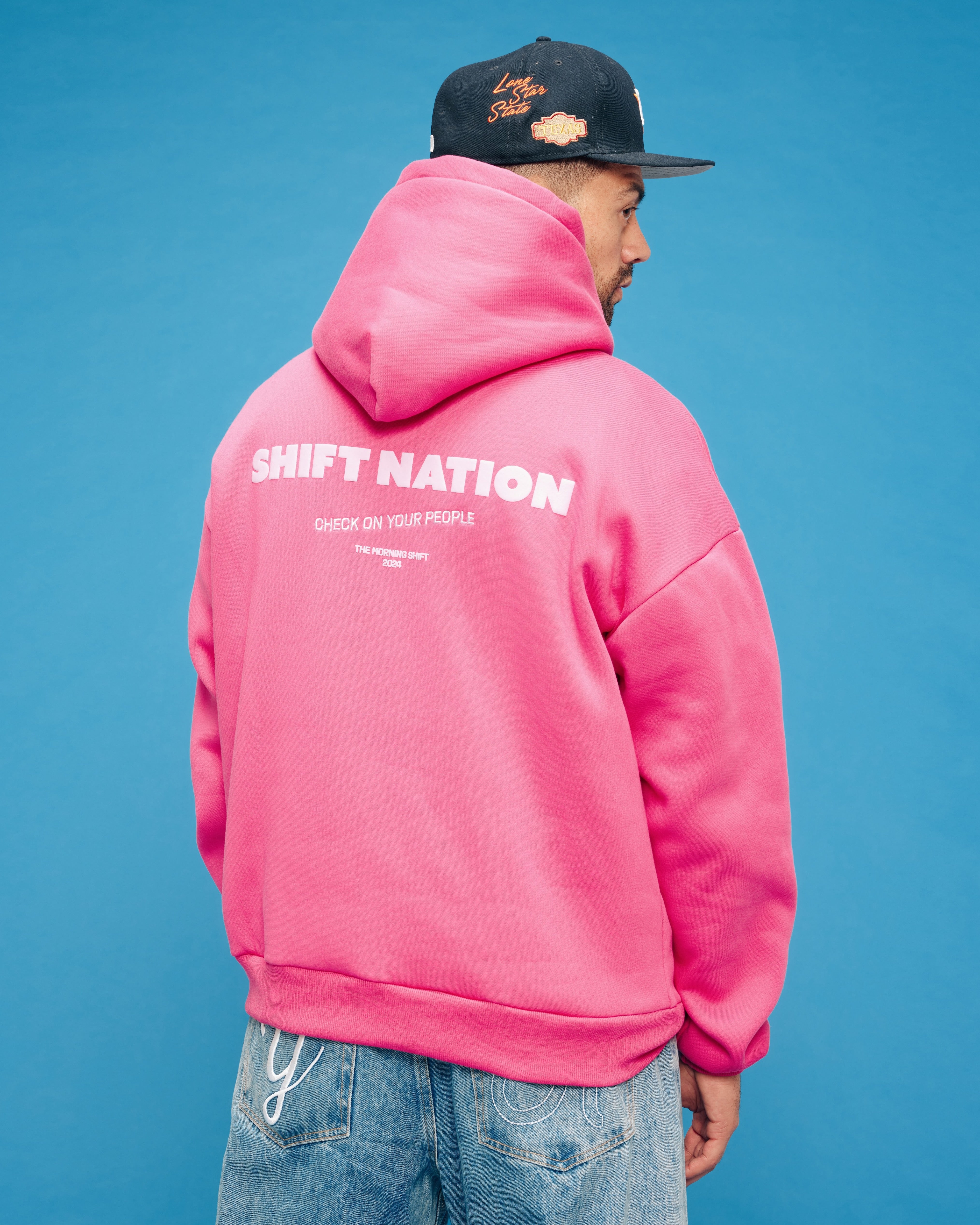 TMS SUMMER HOODIE | PINK