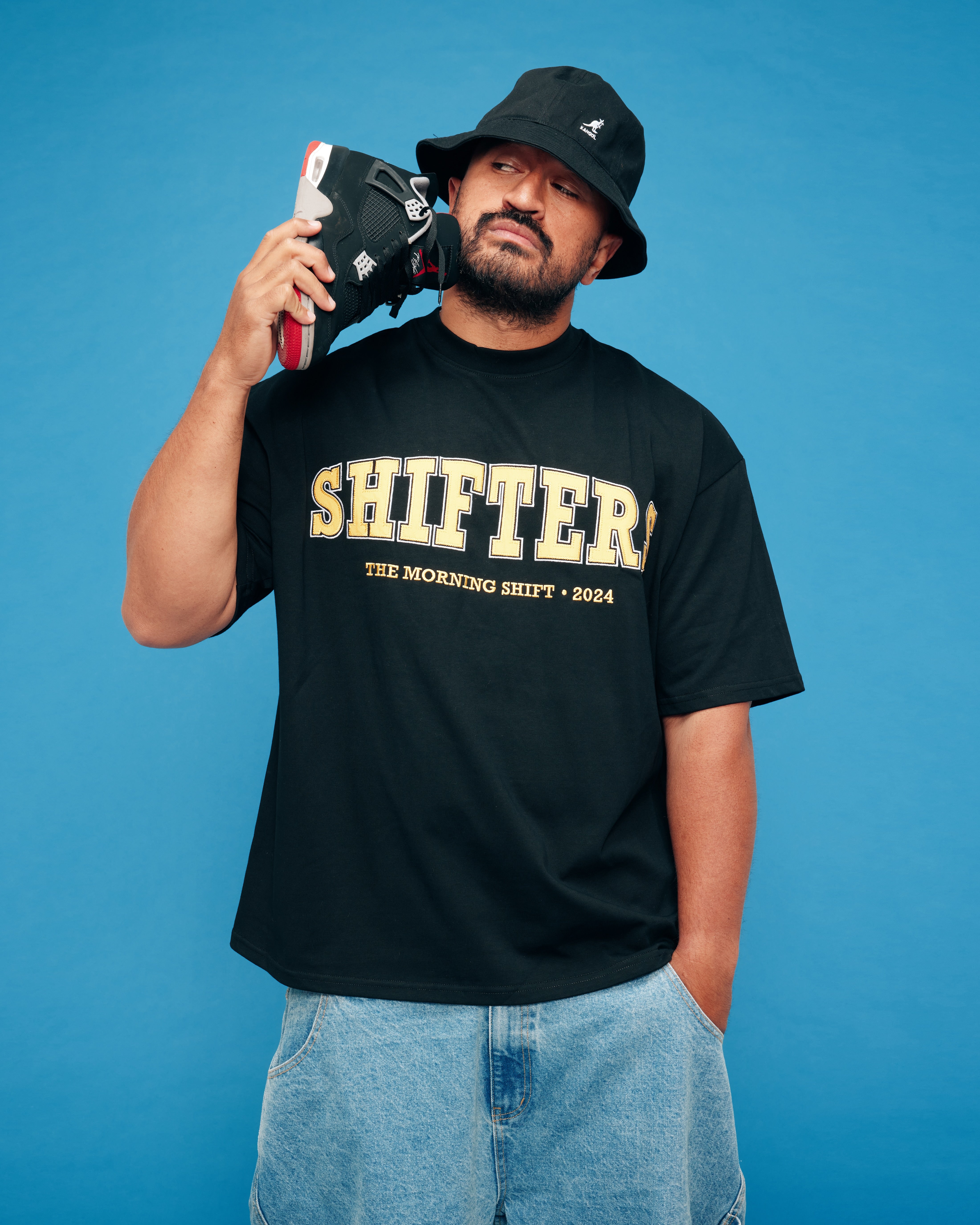 TMS SHIFTERS TEE | BLACK