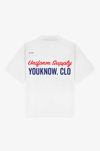 UNIFORM SUPPLY V2 SHIRT | PEARL WHITE