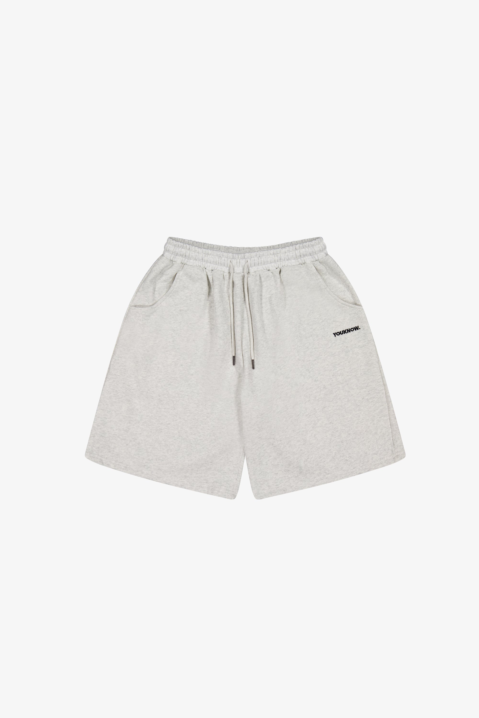 BLOCK SHORTS | WHITE MARLE