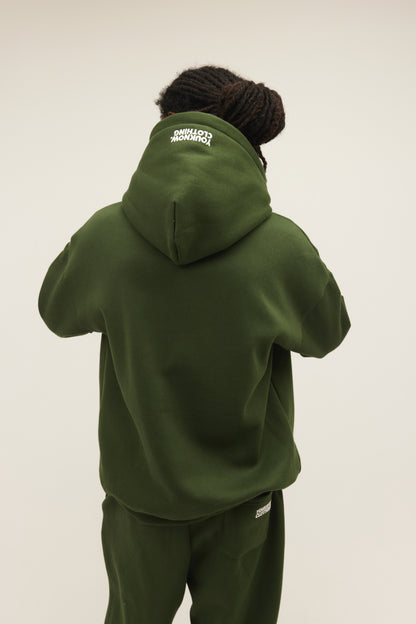 Block Hoodie | Green