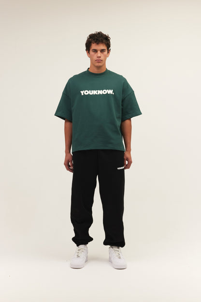 Block Tee | Forest Green