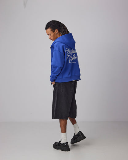 SCRIPT HOODIE | BLUE