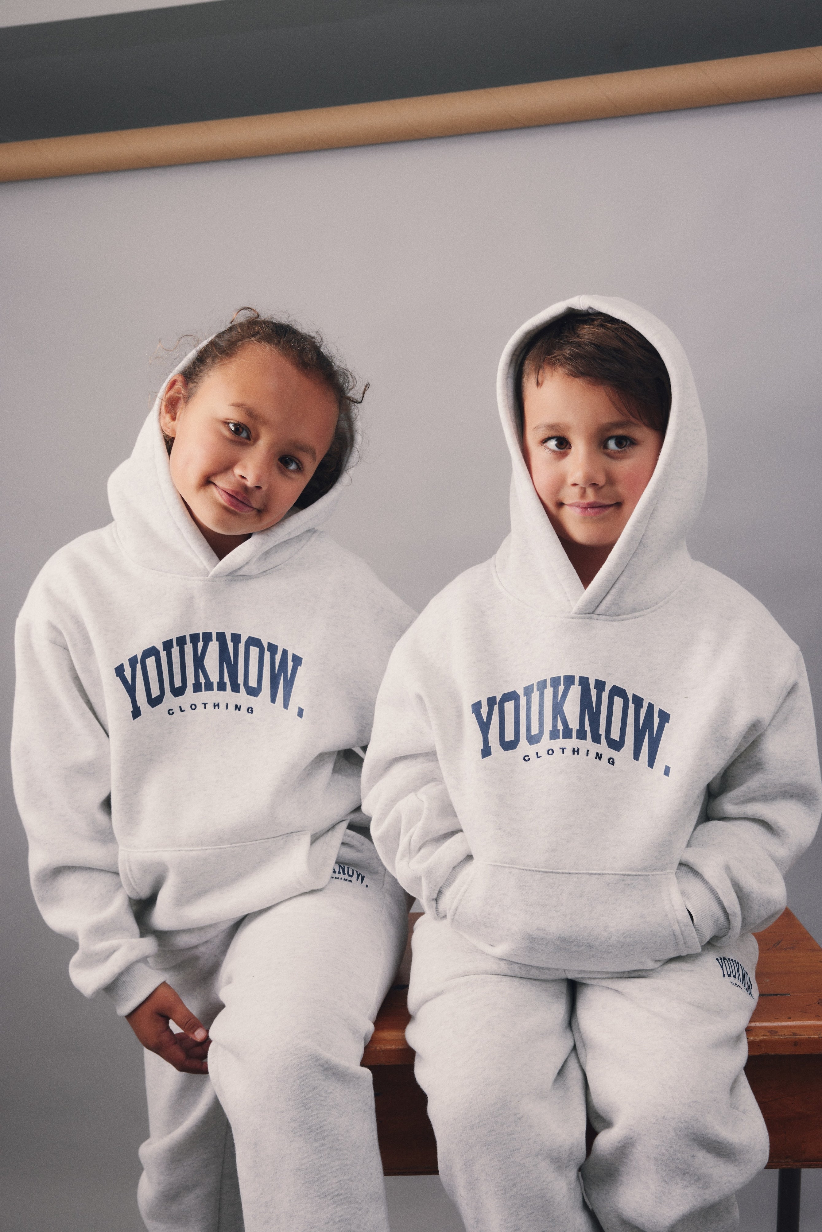 KIDS COLLEGE SET | WHITE MARL