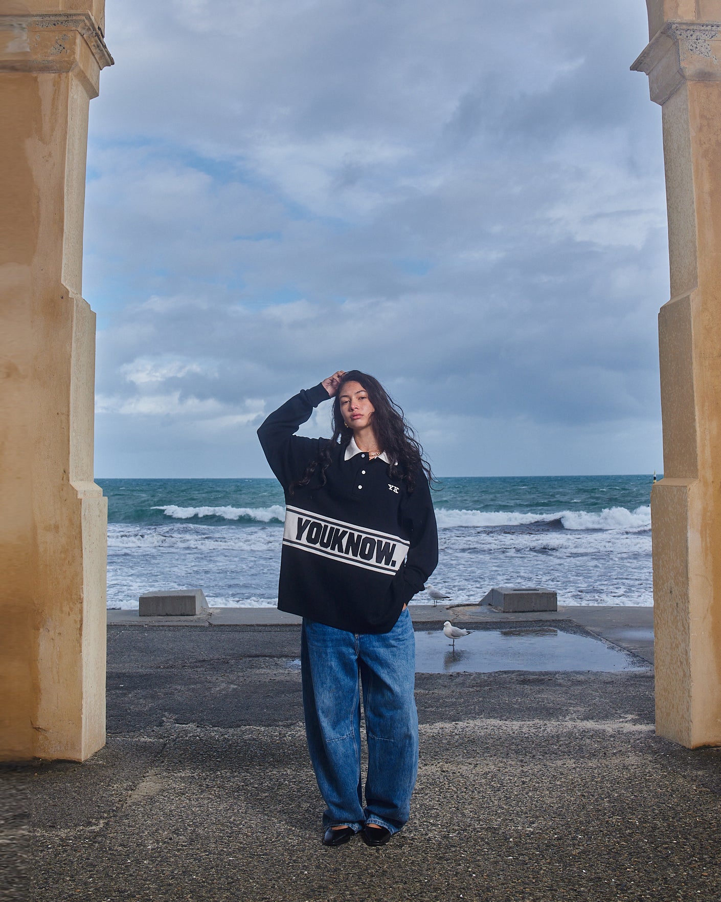 product image  RUGBY LONG SLEEVE | BLACK