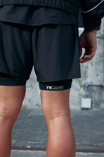 Move Running Shorts | BLACK