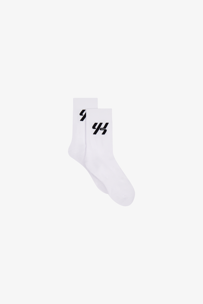 YK Move Sports Socks | WHITE