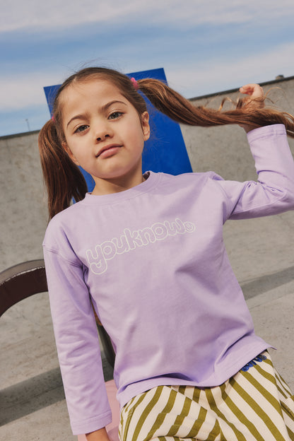 KIDS UNIFORM LONGSLEEVE | LILAC