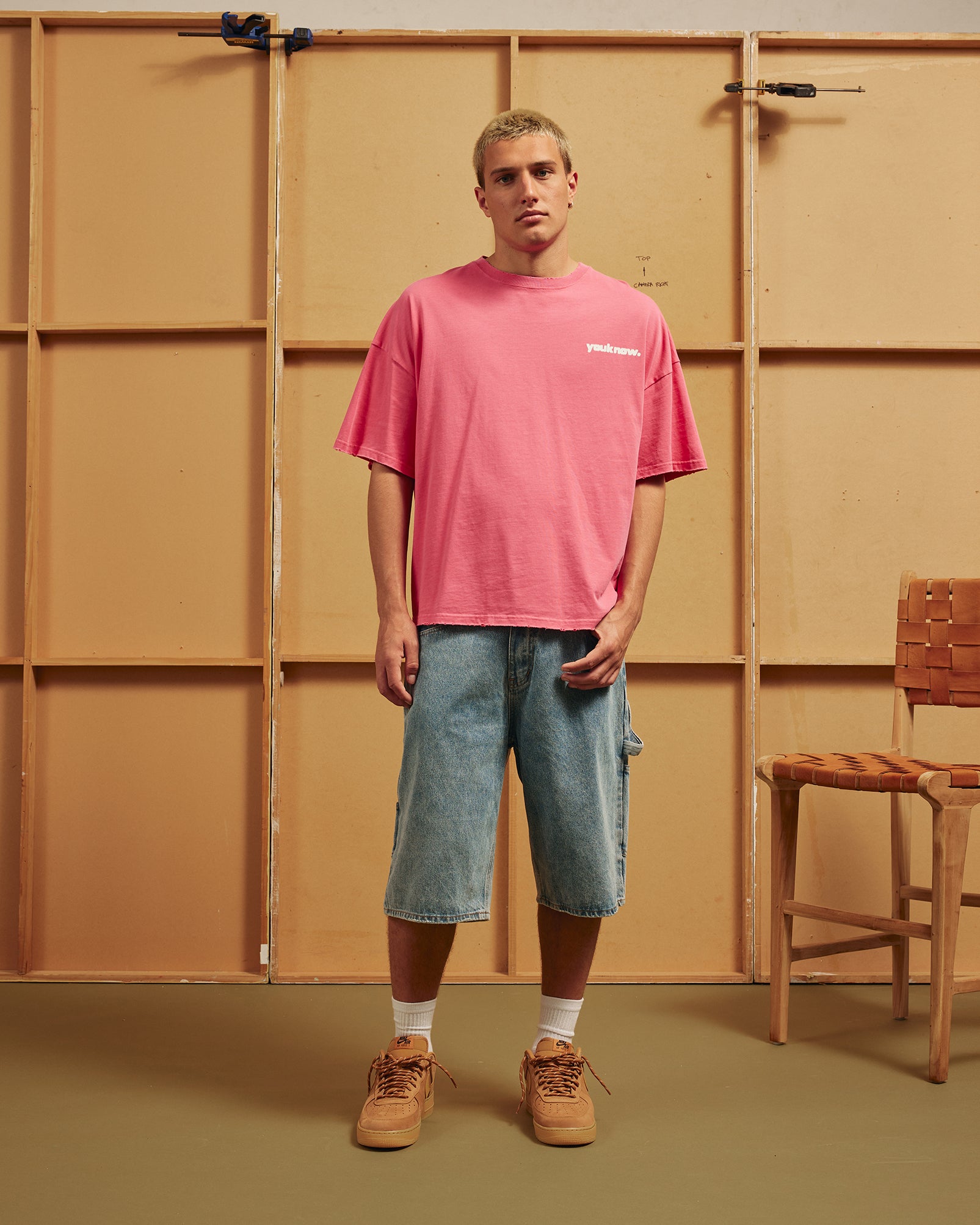 BLURR TEE | PINK