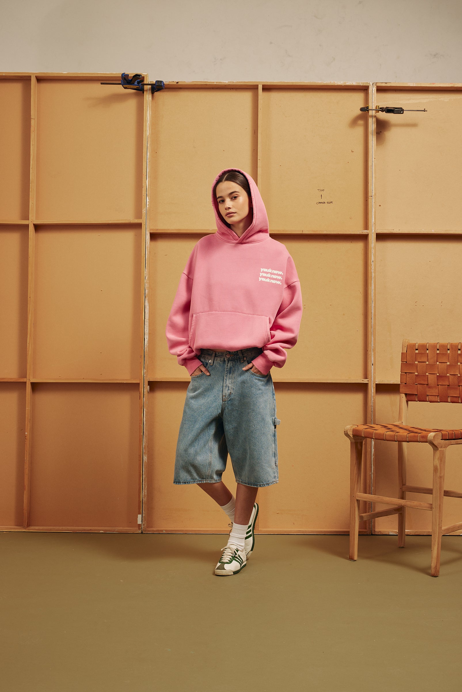 BLURR HOODIE | PINK