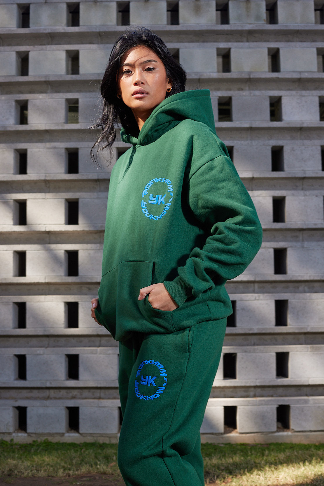 product image  GLOBAL HOODIE | GREEN