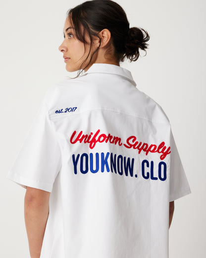 UNIFORM SUPPLY V2 SHIRT | PEARL WHITE