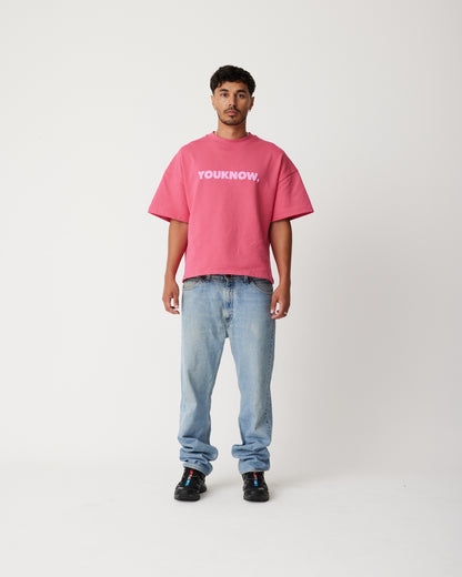 Block Tee | Pink