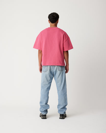 Block Tee | Pink