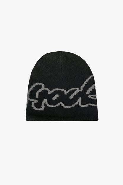 SKULL BEANIE | BLACK