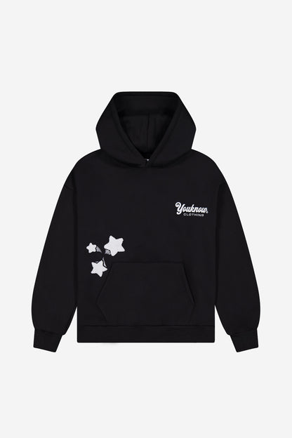 Starry Night Hoodie | BLACK