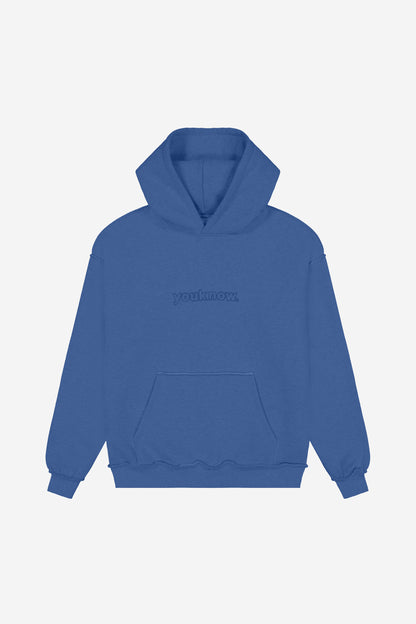 Exposed Seam Hoodie | BLUE