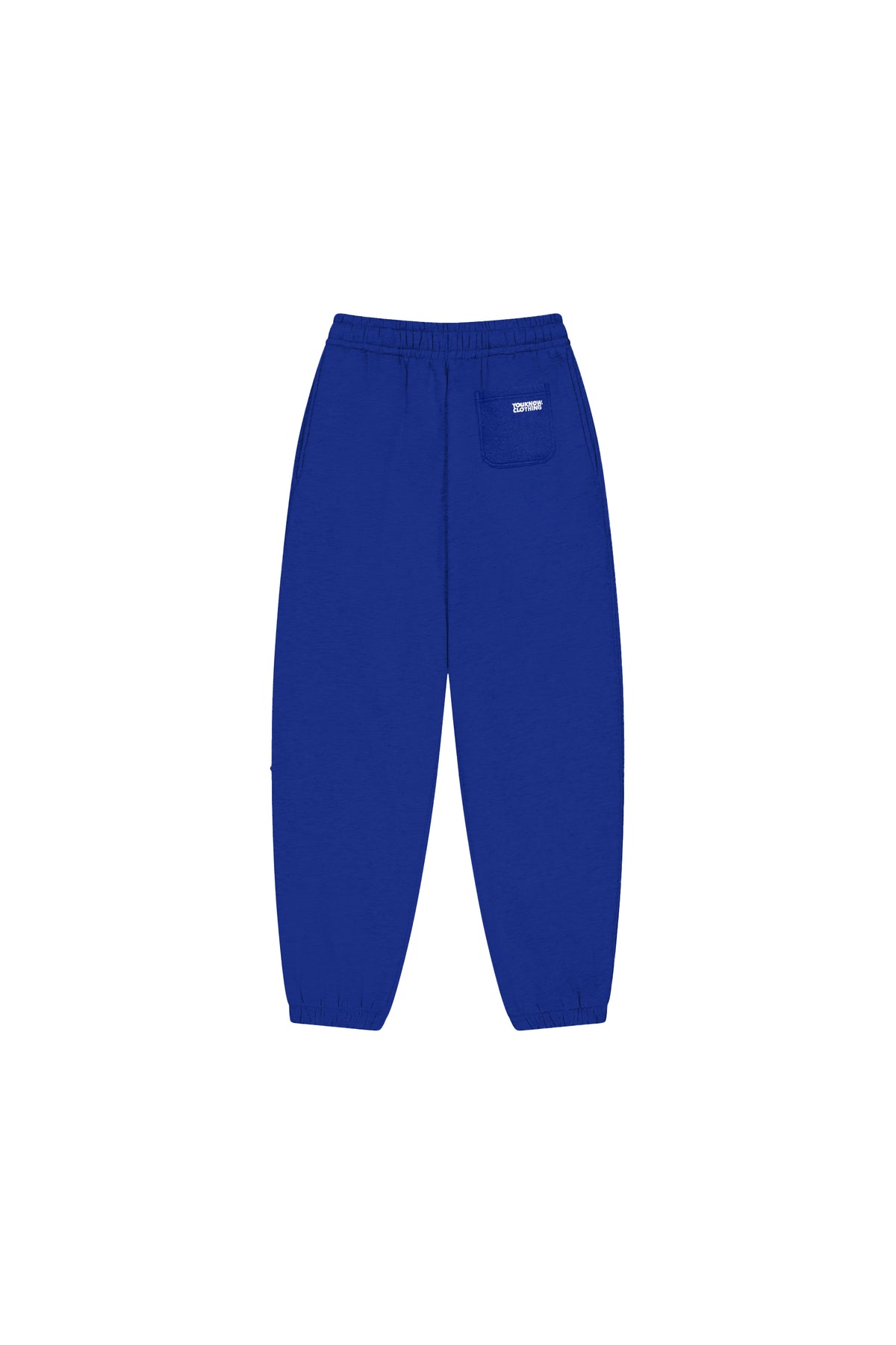 BLOCK CUFFED SWEATPANTS | BLUE