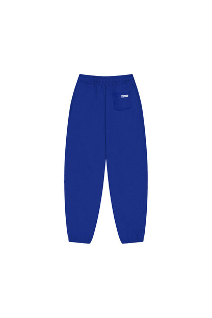 Block Cuffed Sweatpants | Blue