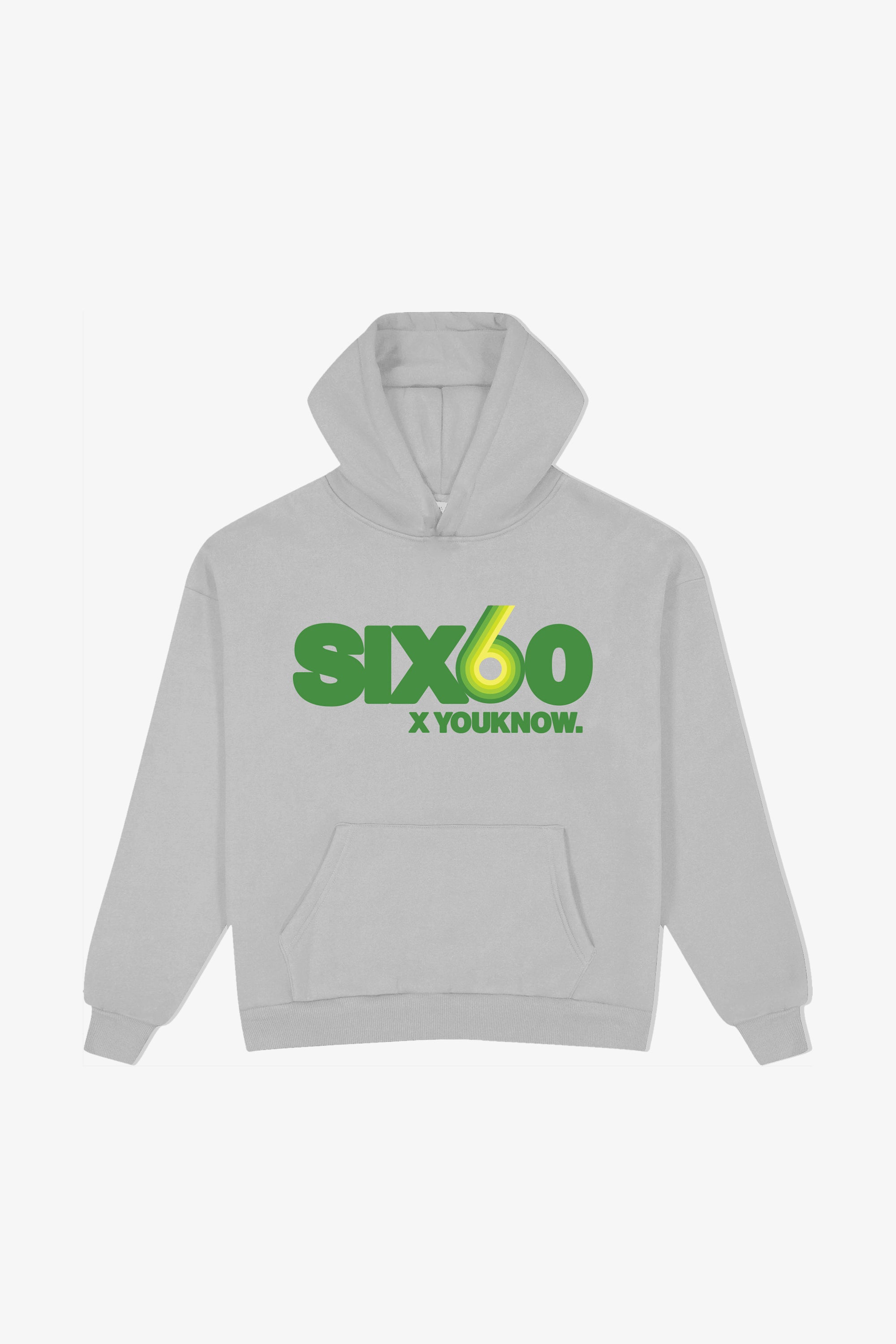 SIX60 HOODIE | GREY