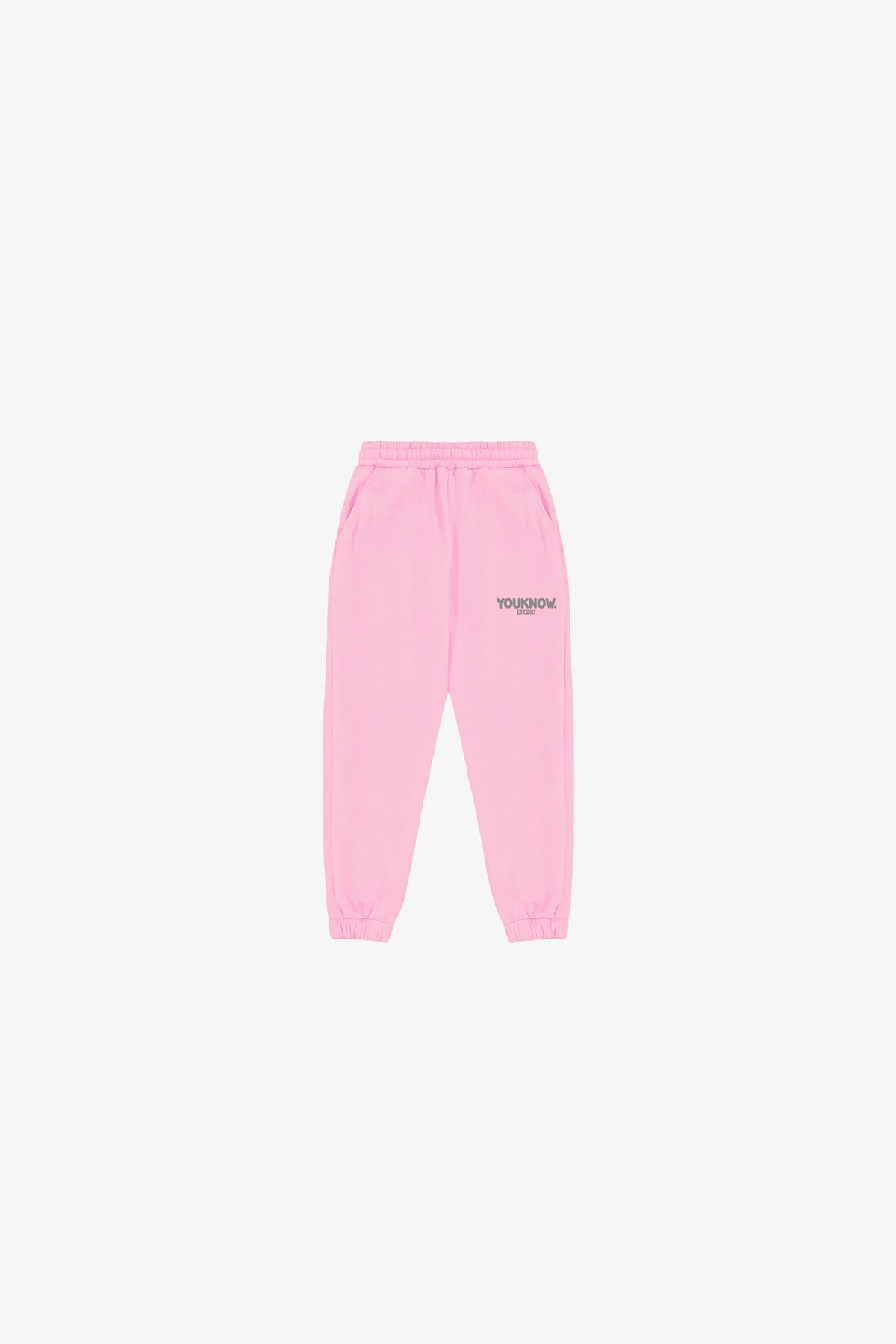 KIDS SMILEY PANT | Baby Pink