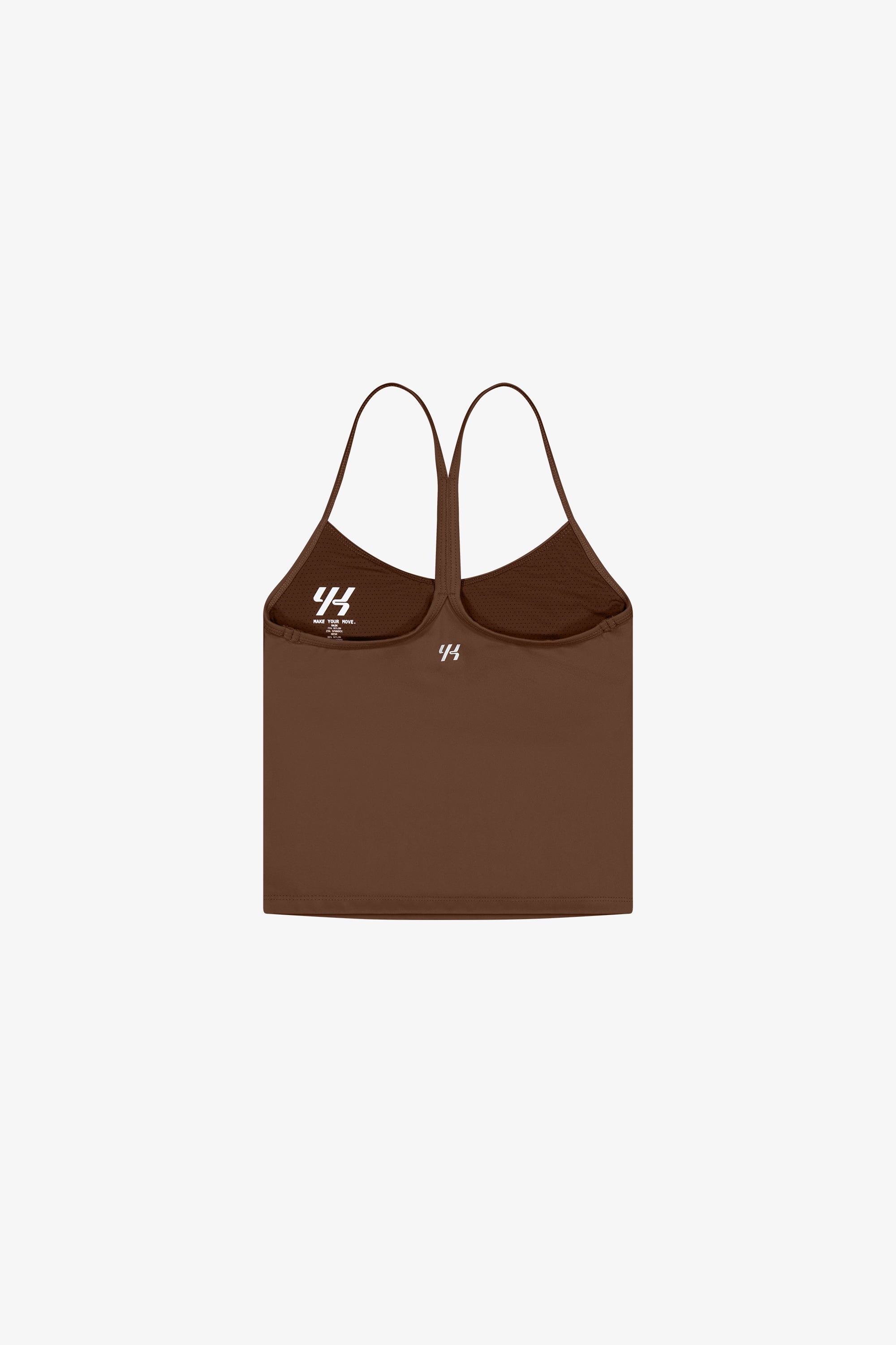 Move Womens Spaghetti Tank | BROWN