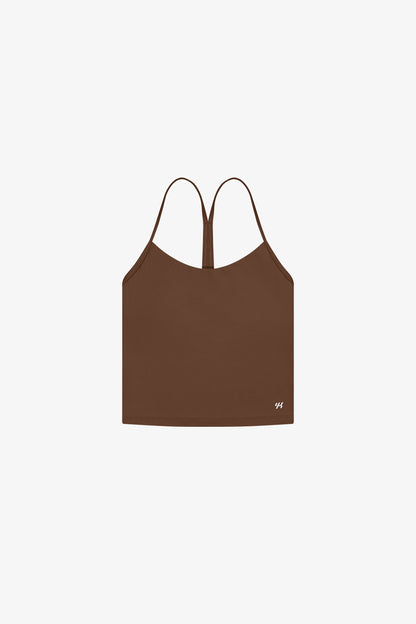 Move Womens Spaghetti Tank | BROWN