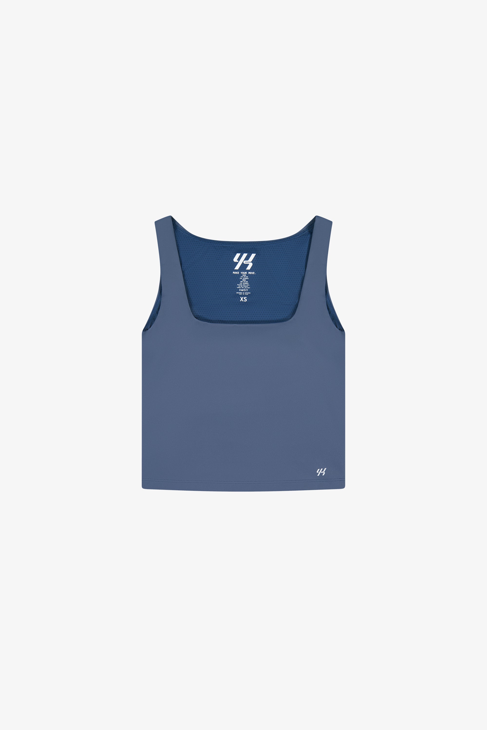 Move Womens Square Tank | BLUE