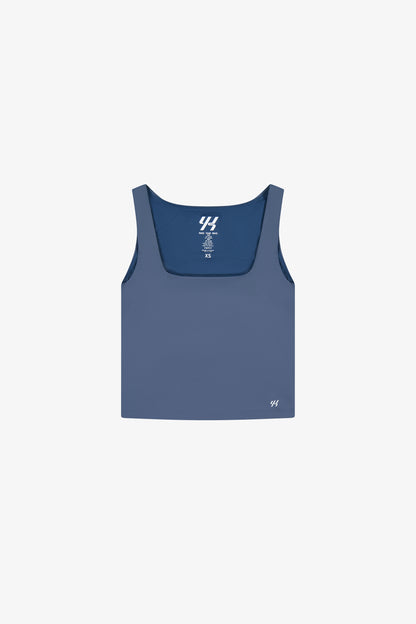 Move Womens Square Tank | BLUE