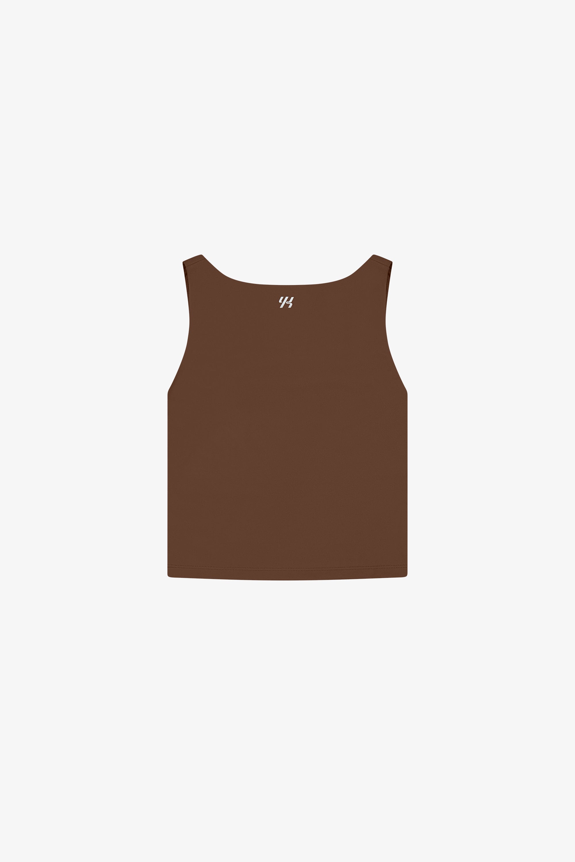 Move Womens Square Tank | BROWN