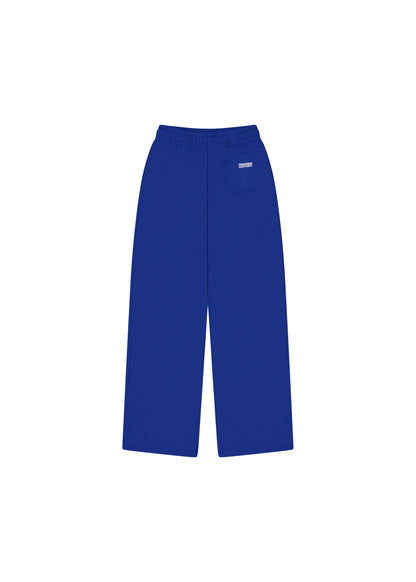 Block Wide-Leg Sweatpants | Blue