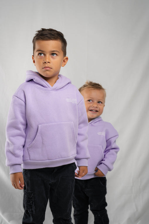 product image  KIDS COSYSZN HOODIE | LAVENDER