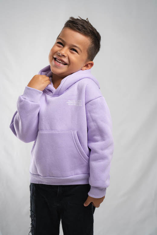 product image  KIDS COSYSZN HOODIE | LAVENDER