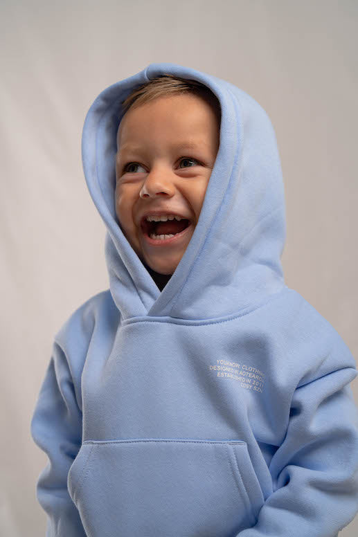 product image  KIDS COSYSZN HOODIE | BABY BLUE